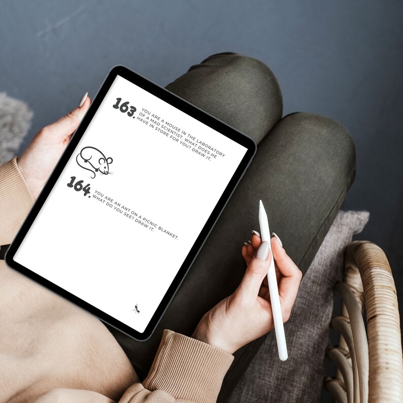 Dove l'arte incontra l'anima: diario creativo quotidiano / diario creativo digitale / Goodnotes o Notability / Mindfulness attraverso l'arte immagine 7