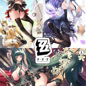 ZENLESS ZONE ZERO prints poster - 11x17&quot;
