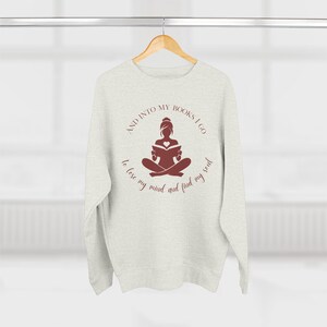 Book Lover Sweatshirt: Cozy Bookworm Crewneck Pullover