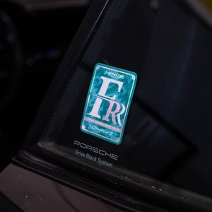 FR Drivetrain Holographic Sticker | JDM Car Sticker | Vinyl Decal