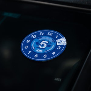 Japanese Car Inspection Sticker | JDM Car Sticker | Vinyl Decal - Etsy