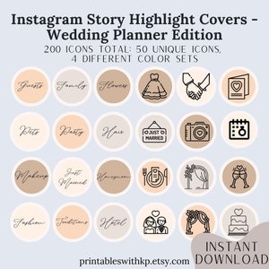 ウェディングInstagramハイライトカバー | ウェディングプランナーInstagramハイライト | ウェディングハイライトカバー | IGウェディングブロガーアイコン | ラブアイコン