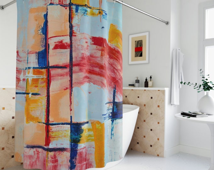 Abstract Art Shower Curtain