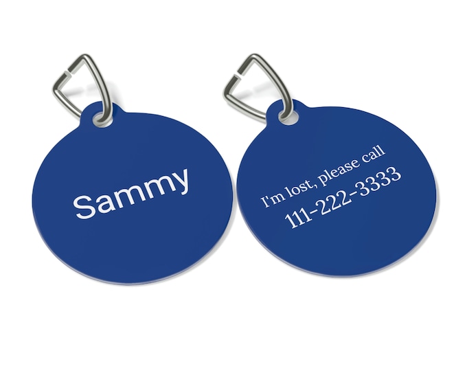 Personalized Pet Tag | Name Tag | Collar Tag