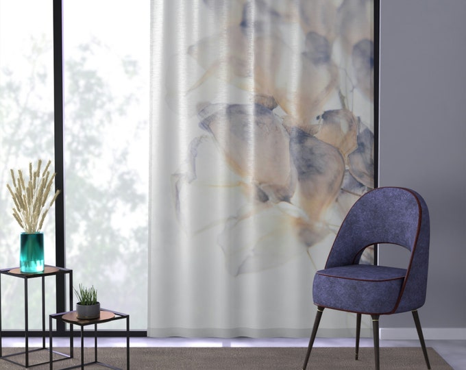 Abstract Art Window Curtain
