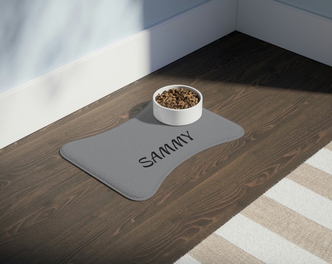 Personalized Pet Feeding Mats