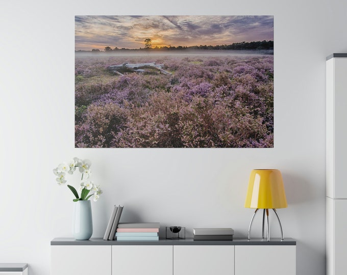 Landscape Matte Canvas | Stretched | 1.25" | Wall Art | Home Décor | Print | Abstract Art | Living Room | Wall Hanging