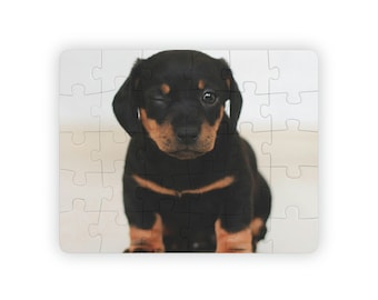 Kids' JigSaw Puzzle 30 Piece | Christmas Gift | Puzzle | Holiday Gift | Adult Puzzle | Puppy | Cute | Family