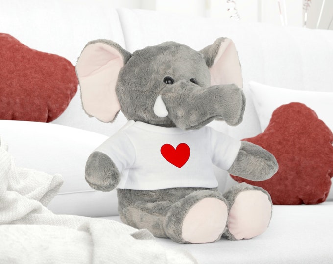 Heart Plush Toy with T-Shirt