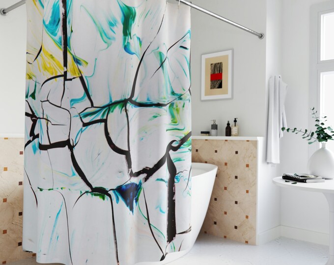 Abstract Art Shower Curtain