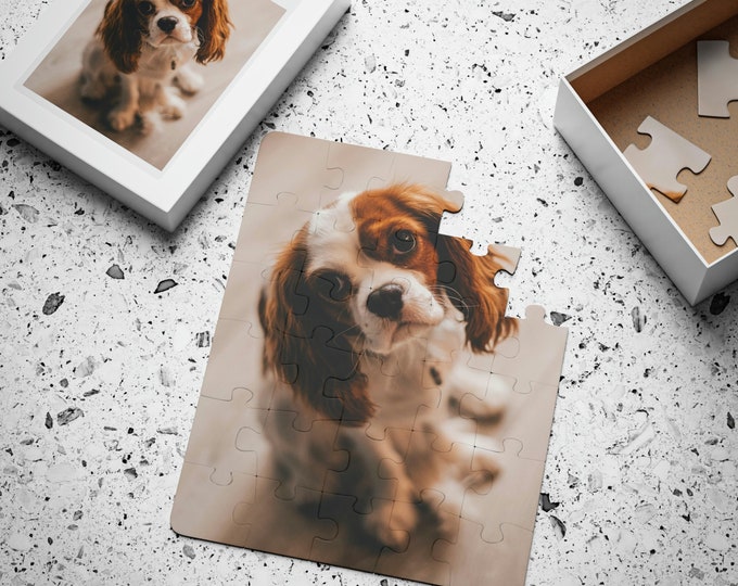 Kids' Puppy JigSaw Puzzle 30 Piece | Christmas Gift | Puzzle | Holiday Gift | Kid Puzzle |Kid Toy