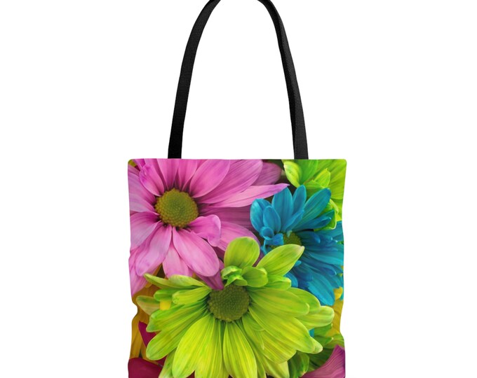 Flower Tote Bag | Flowers | Landscape | Shoulder Bag | Women | Ladies | Girls | Purse | Adult Bag