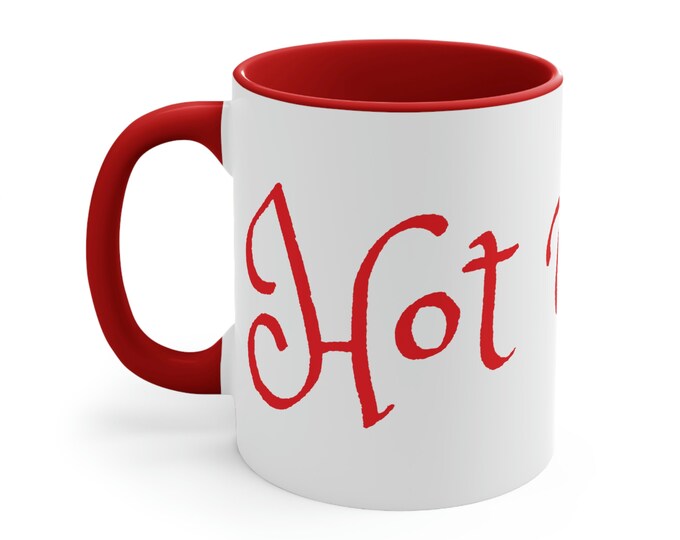 Hot Wife Accent Mug