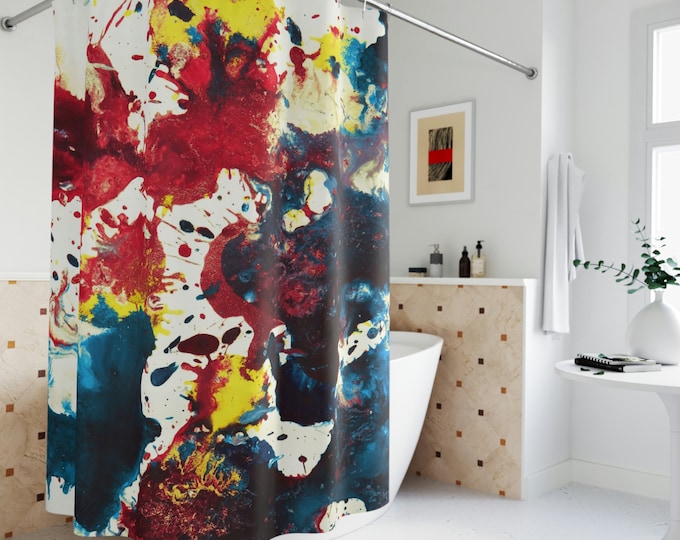 Abstract Art Shower Curtain