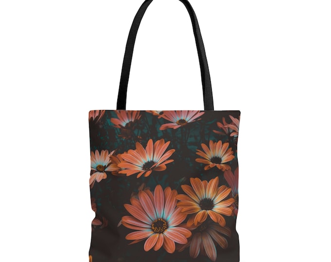 Flower Tote Bag | Flowers | Landscape | Shoulder Bag | Women | Ladies | Girls | Purse | Adult Bag