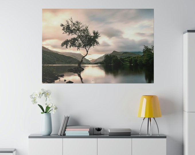 Landscape Matte Canvas | Stretched | 1.25" | Wall Art | Home Décor | Print | Abstract Art | Living Room | Wall Hanging