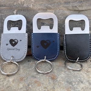 Lovers Gift Mini Bottle Opener Keychain Gift For Men Personalized Bottle Opener Keychain Custom Gift Wedding Anniversary Gift For Her