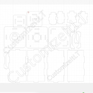 DIY scheepslantaarn met deur SVG blanco theelichtje sjabloonbestand voor nachtlampje lasergesneden bestand DIY maatwerk personalisatie lichtbak