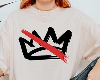 No Kings Comfort Colors® T-Shirt, Anti Authoritarian Protest Sweatshirt, No Kings In America Shirt, Political Tee, Democracy Sweatshirt