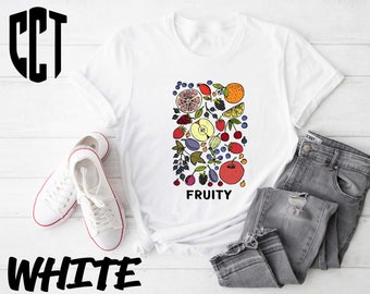Fruity Shirt, Fruity Lesbian Shirt, Subtle Lesbian Shirt, LGBTQ Fruits Shirt, LGBTQ Pride, Pride Month Gifts, Gay Pride Shirt, Gay Fruit
