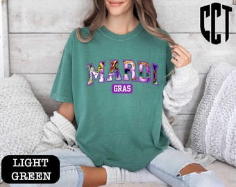 Mardi Gras Comfort Colors Shirt,Mardi Gras Shirt,Mardi Gras Gift,Louisiana Mardi Gras Tee,Mardi Gras Carnival Shirts,New Orleans,Fat Tuesday