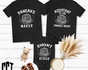 Matching Family Shirts,Pancake Maker Shirt,Family Matching Tees,Dad and Kid Shirt,Fathers Day Shirt,Dad Matching Shirts,Daddy and Me Shirts