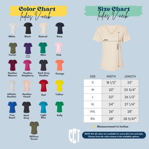a women's v - neck t - shirt sizes chart