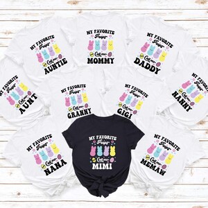 My Favorite Peeps Call Me Mommy Mini Family Shirt,Easter Family Shirt,Easter Matching,Easter Bunny,Personalized Easter,Funny Easter Family