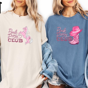 Pink Pony Club T-shirt, I&#39;m Gonna Keep On Dancing Shirt, Sapphic Lesbian Pride Music T-Shirt, Western Princess Tour Tee, LGBTQ Concert Shirt