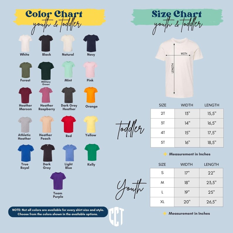 a t - shirt size chart for men and women