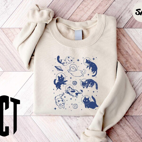 Space Cat Shirt - Etsy