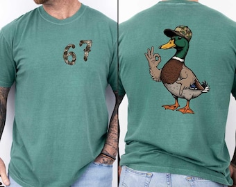 Duck Comfort Colors® T-Shirt, Duck Hunter Gifts Shirt, Gift for Dad, American Hunter Shirt, Duck Season Top, Gift for Men, Gift for Husband