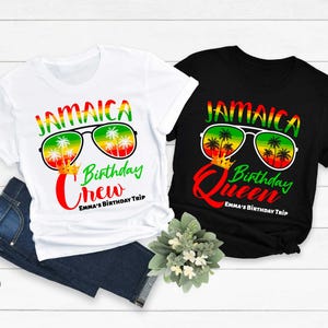 a couple of shirts that are on top of a table