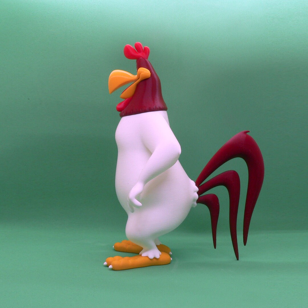 Looney Toons Foghorn Leghorn 3D Printed Multi Coloured - Etsy UK