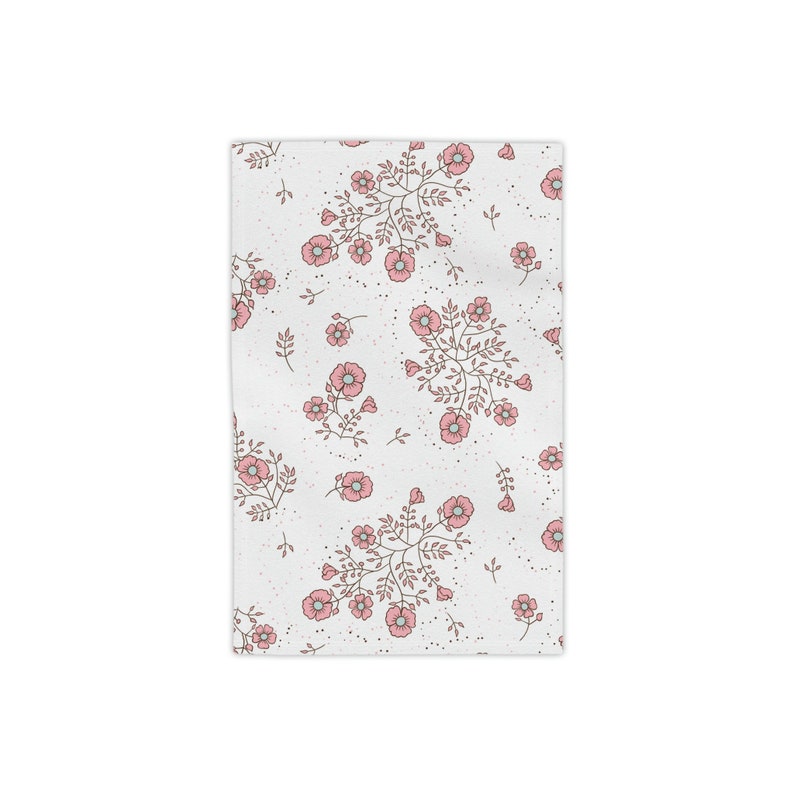 Sakura Beach Towel, Comfortable and Cozy Summer Beach Towel, Boho Floral Beach Towel, Cherry Blossom Beach Towel, Large Size Beach Towel image 6