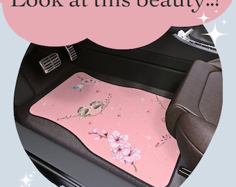 Car Floor Mats Pink Car Accessories Cherry Blossom Car Accessory For Girls Who Love Pink Gift For Wife
