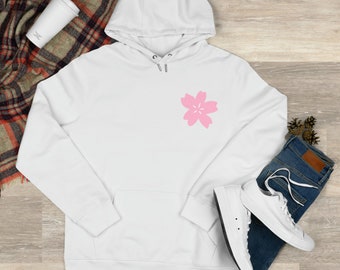 cherry blossom hoodie,cherry blossom shirt,crescent hoodie,Cherry hoodies,cherry blossom merch