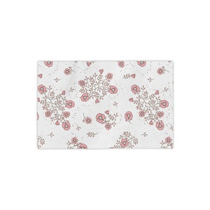 Sakura Beach Towel, Comfortable and Cozy Summer Beach Towel, Boho Floral Beach Towel, Cherry Blossom Beach Towel, Large Size Beach Towel image 7
