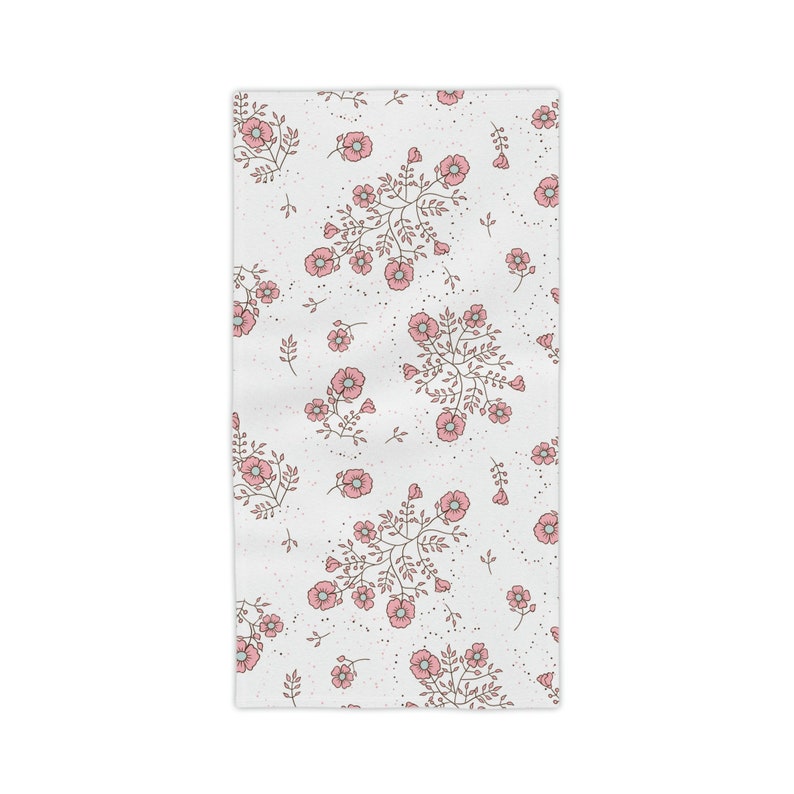 Sakura Beach Towel, Comfortable and Cozy Summer Beach Towel, Boho Floral Beach Towel, Cherry Blossom Beach Towel, Large Size Beach Towel image 10