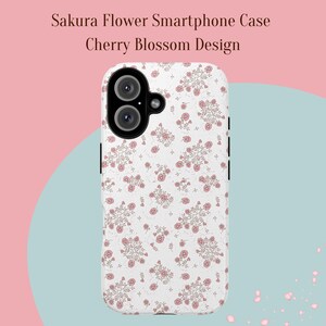 Sakura Flower Smartphone Case - Cherry Blossom Design, High-Quality Protection for iPhone, Samsung & Google Pixel Matte Or Glossy Finish