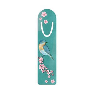 Sakura Bookmark cherry blossom floral Bookmark cute gift for friend pink flower esthetic bookmark