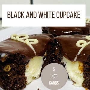 KETO Black and White Snack Cakes-Dozen