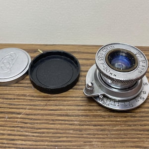 Fed lens 3222  1-35 50mm for rangefinder cameras m39