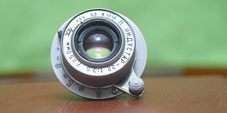 Industar-22 Lens Good Condition image 1
