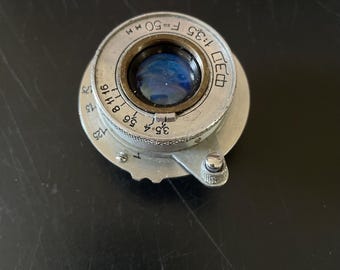 Fed lens 3222  1-35 50mm for rangefinder cameras m39