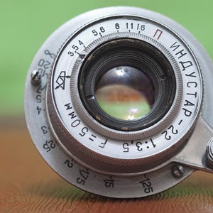 Industar-22 Lens Good Condition image 5