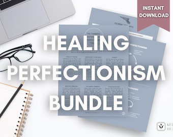 Healing Perfectionism Printable PDF | Perfectionism Journaling | People Pleasing | Therapy Worksheets | KeepHealing