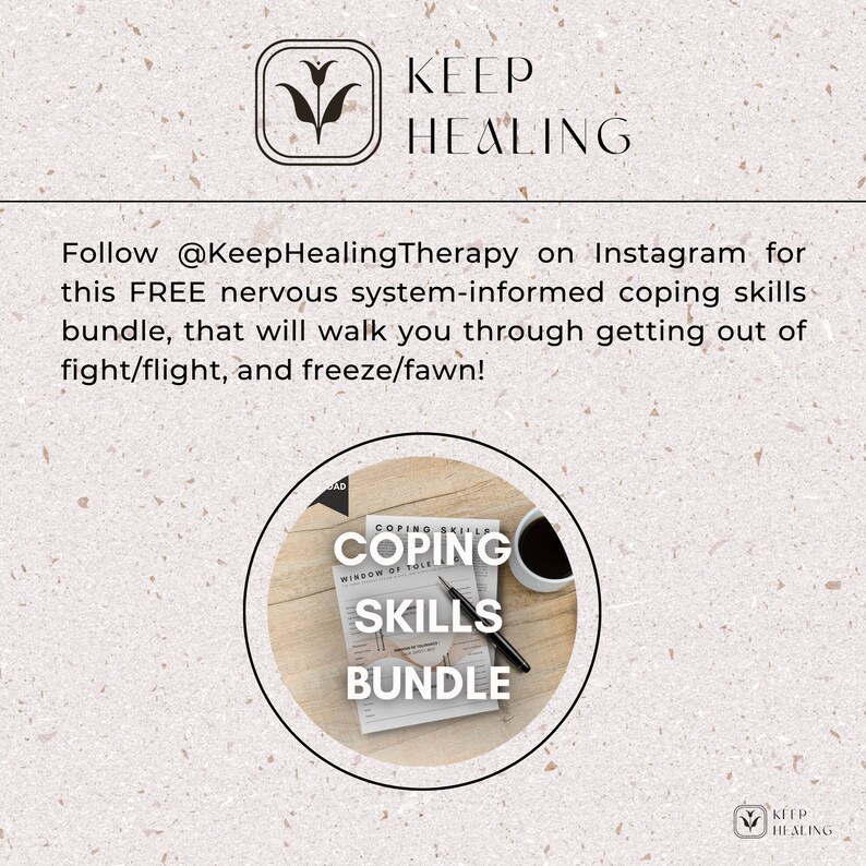 Mindfulness & Cravings PDF Bundle: Addiction Recovery Therapy Tools (Digital Download) image 8