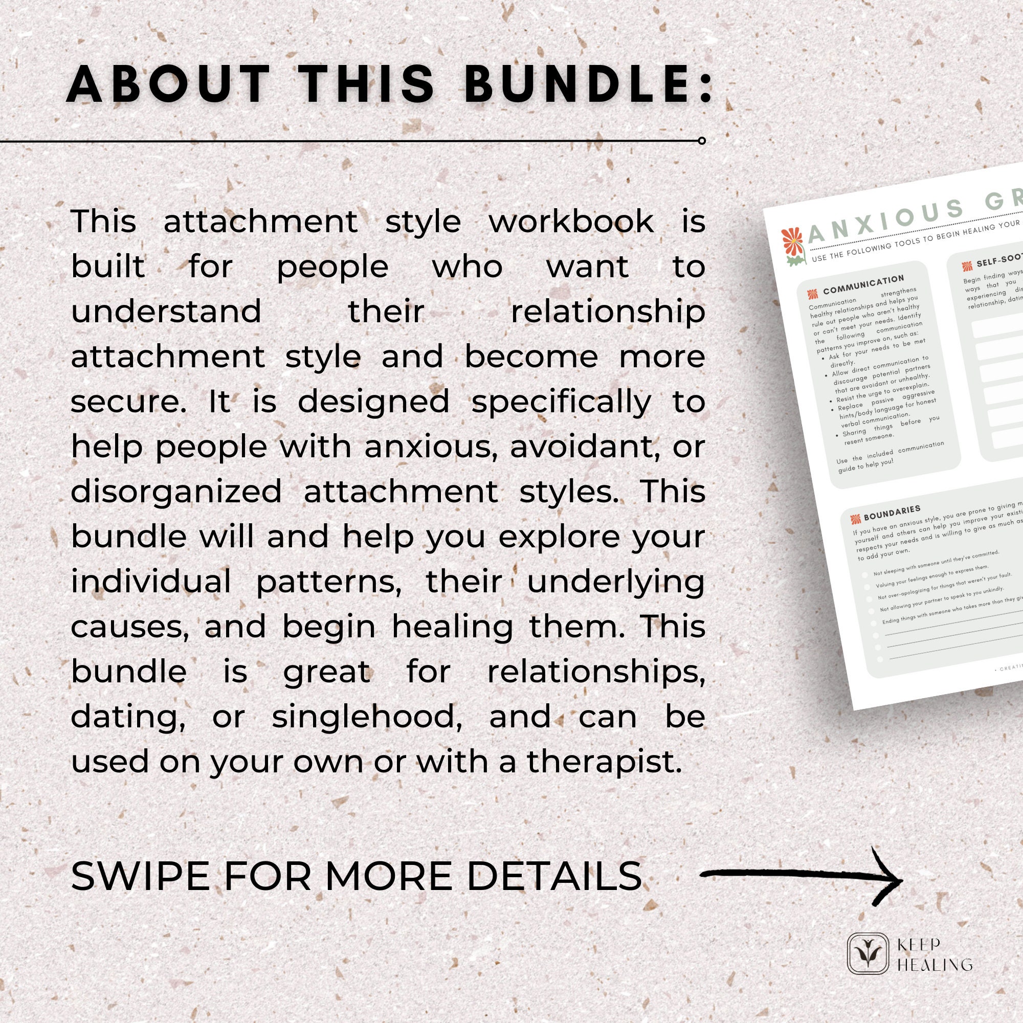 Romantic Attachment Style Workbook Printable Pdf Anxious Avoidant Romantic Attachment Style Workbook Printable Pdf Anxious Avoidant