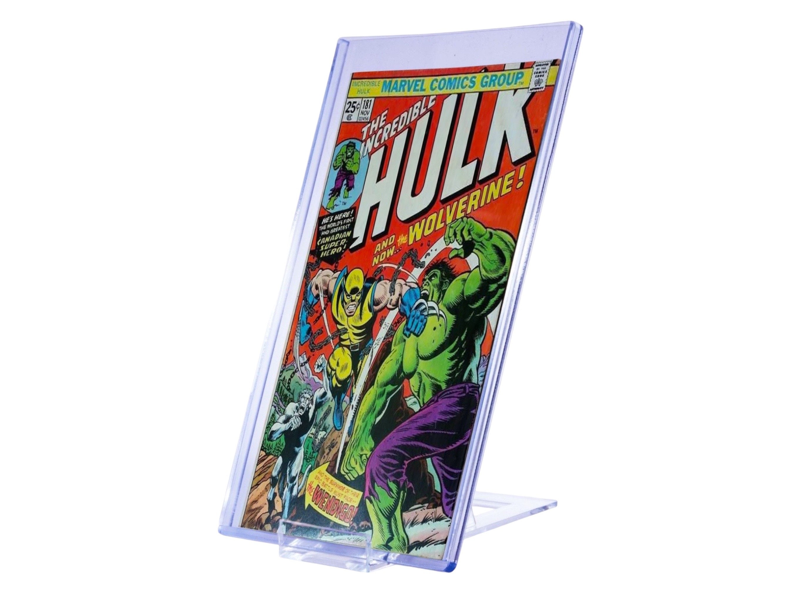 Wooden Comic Book Storage Box - Holds up to 170 Comic Books, Premium Wood Comic  Book Bin, Includes a Comic Book Display Window, Easy to Assemble : Buy  Online at Best Price